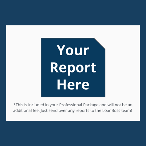 Custom Reports, LoanBoss can automate and replicate any internal report you need, fully customizable to your needs