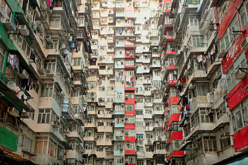 Old apartment in Hong Kong